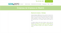 Desktop Screenshot of geindepo.com