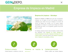 Tablet Screenshot of geindepo.com